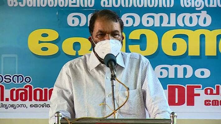 Minister V Sivankutty against opposition protest for resignation Minister V Sivankutty against opposition protest for resignation