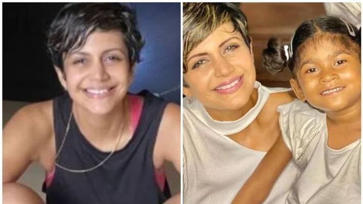 Mandira Bedi says when her little girl asks me to smile how can I refuse? Mandira Bedi says when her little girl asks me to smile how can I refuse?