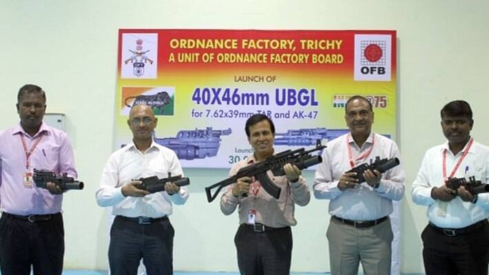 Indigenously developed Trichy assault rifle now has a grenade launcher option bpsb Indigenously developed Trichy assault rifle now has a grenade launcher option bpsb
