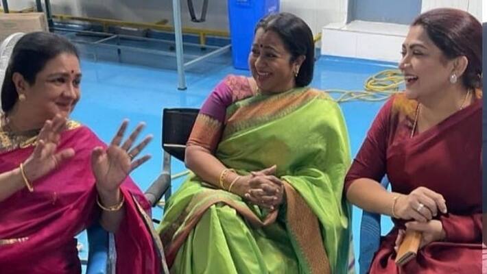 rashika urvashi kushboo on board for aadavallu meeku joharlu rashika urvashi kushboo on board for aadavallu meeku joharlu