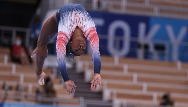 Tokyo 2020 US Gymnast Simone Biles Takes Beam Bronze