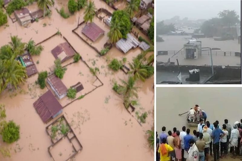 Madhya Pradesh, heavy rains in Shivpuri, Sheopur and Gwalior floods villages and railway tracks