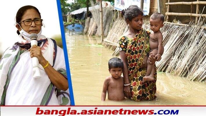 Mamata Banerjee will visit Ghatal today to see flood affected areas bmm Mamata Banerjee will visit Ghatal today to see flood affected areas bmm