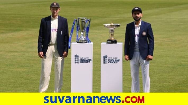 Virat Kohli Led Indian Cricket Team clash with England in the first Test of the 2nd WTC cycle kvn Virat Kohli Led Indian Cricket Team clash with England in the first Test of the 2nd WTC cycle kvn