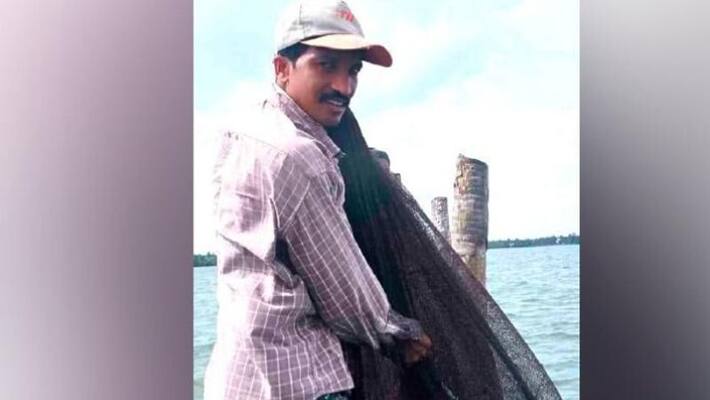 Despite getting a doctorate, Jyothish has to fish in Vembanad Lake to support his family. Despite getting a doctorate, Jyothish has to fish in Vembanad Lake to support his family.