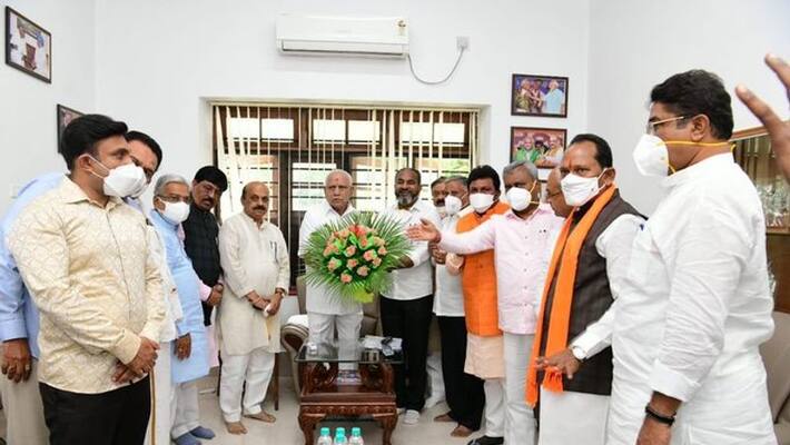 29 ministers take oath no Deputy CM in Karnataka Cabinet pod 29 ministers take oath no Deputy CM in Karnataka Cabinet pod
