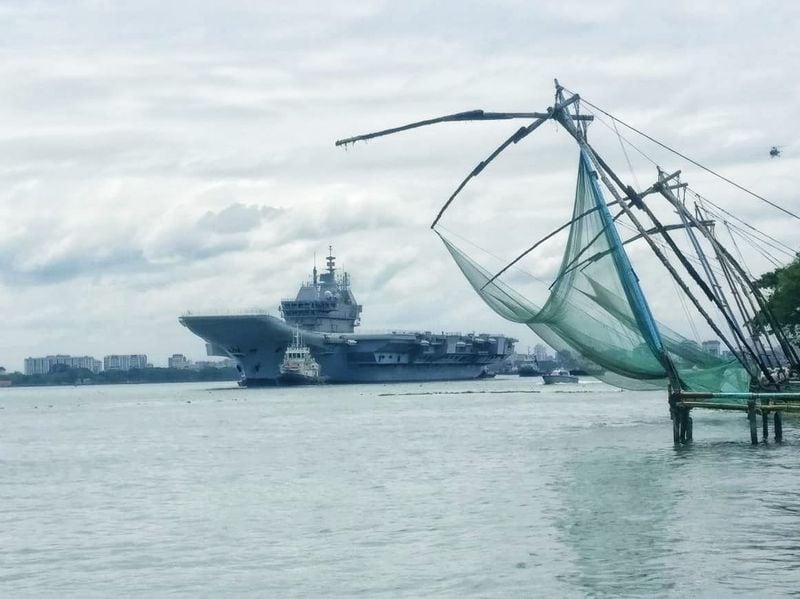 Vikrant Sea Trials started