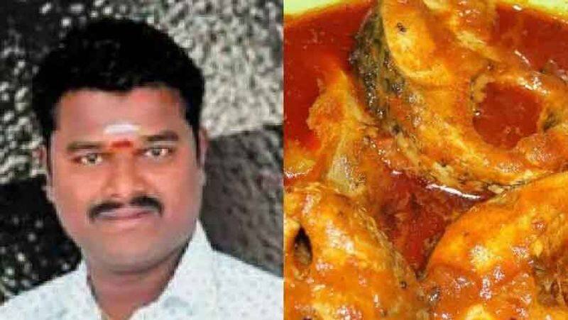 fish gravy...husband committed suicide beating his wife