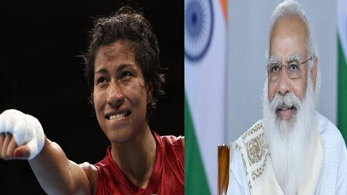 Tokyo Olympics 2020, PM Modi speak to bronze medalist boxer Lovlina Borgohain Tokyo Olympics 2020, PM Modi speak to bronze medalist boxer Lovlina Borgohain