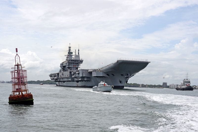 Vikrant Sea Trials started