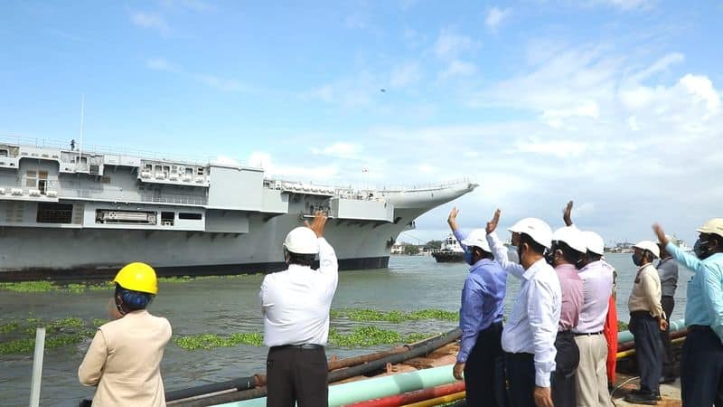 Indias first indigenous aircraft carrier INS Vikrant to be handed over to Navy on independence day