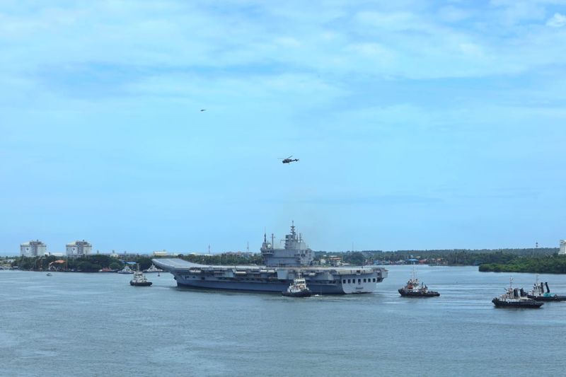 Vikrant Sea Trials started