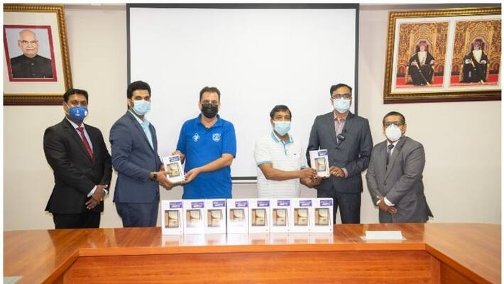 Purshottam Kanji Exchange and instant cash jointly distribute tablets to Indian school students in Oman Purshottam Kanji Exchange and instant cash jointly distribute tablets to Indian school students in Oman