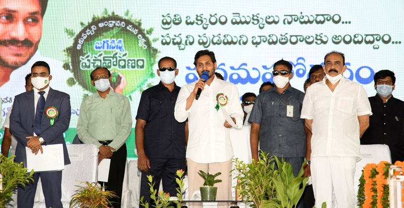 CM YS Jagan launches Jagananna Pacha Thoranam akp