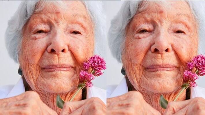 99 year old woman become face of an American beauty brand model photos goes viral ckm 99 year old woman become face of an American beauty brand model photos goes viral ckm