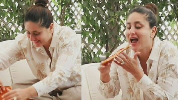 kareena kapoor shares video of her pizza love kareena kapoor shares video of her pizza love