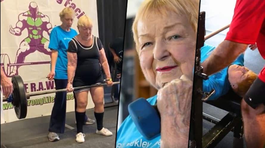 Watch World's Oldest Powerlifter; 100yearold woman will inspire you