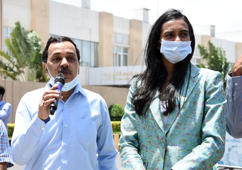 Olympic Medalist PV Sindhu meets AP CM Jagan Mohan Reddy in Amaravati akp
