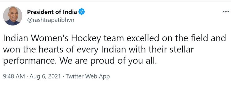 Social Media reacts India loss against Britain in Women Hockey