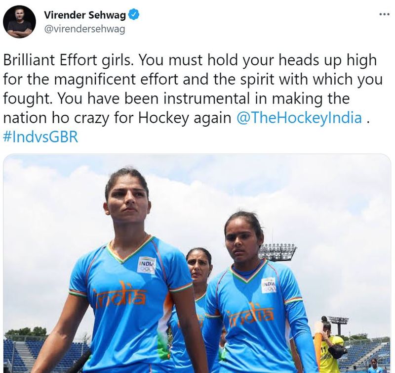 Social Media reacts India loss against Britain in Women Hockey