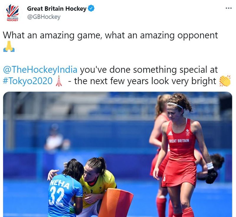 Social Media reacts India loss against Britain in Women Hockey
