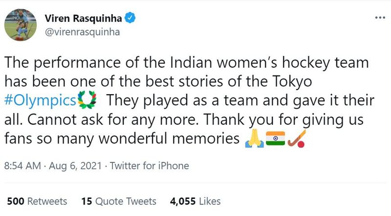 Social Media reacts India loss against Britain in Women Hockey