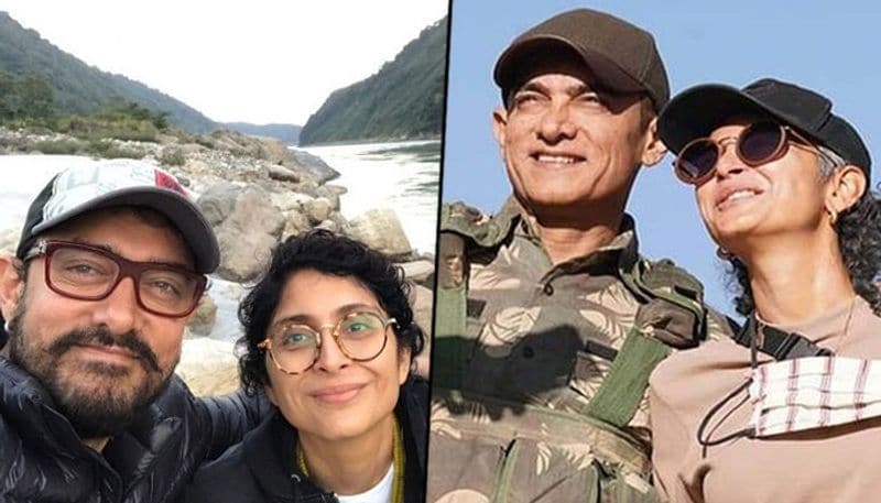 Aamir Khan, Kiran Rao together at a wedding; surprise guests with their joint entrance RCB
