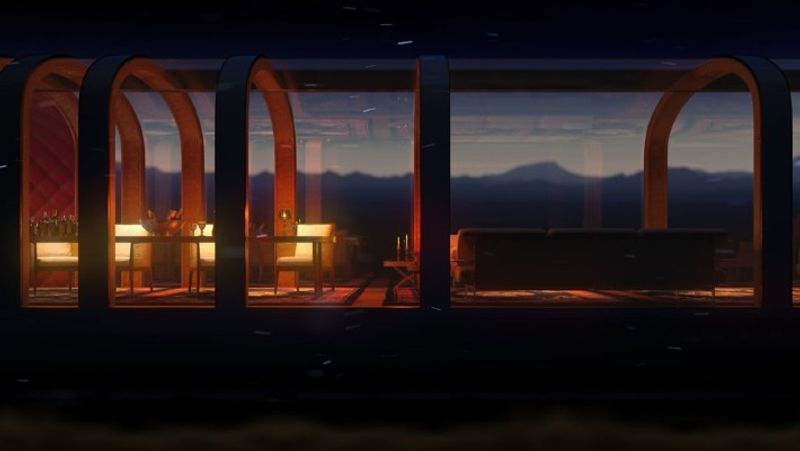 World s first private luxury train, created by French designer Thierry Gaugain ALB