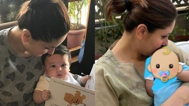 kareena kapoor share taimur ali khan old photo with newborn son jeh ali khan but did one hilarious thing