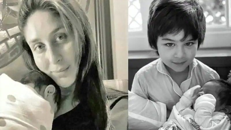 kareena kapoor share taimur ali khan old photo with newborn son jeh ali khan but did one hilarious thing