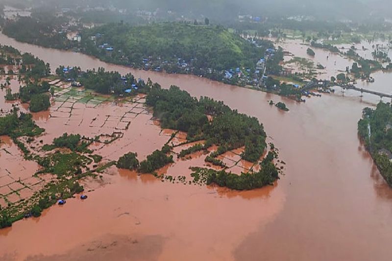 Madhya Pradesh rescue operation photos of heavy rains and flood