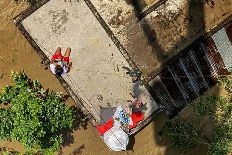 Madhya Pradesh rescue operation photos of heavy rains and flood