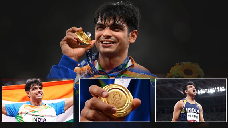 Tokyo Olympics 2020, winning photos of Gold Medalist Neeraj Chopra