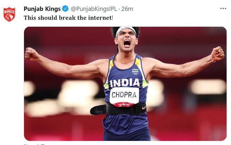 India congrats Neeraj Chopra for first track and field gold in Olympics