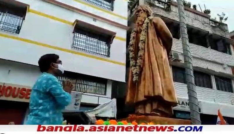 TMC celebrates Rabindranath Tagores death anniversary in Raiganj on Sunday RTB