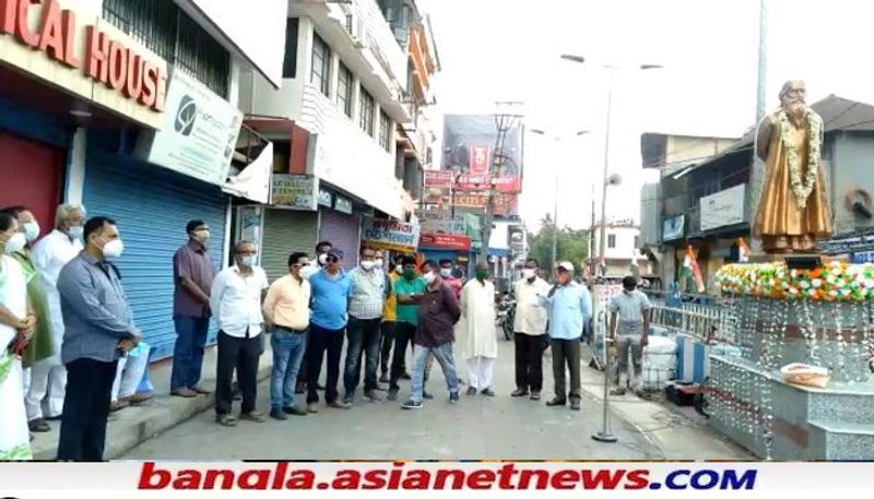 TMC celebrates Rabindranath Tagores death anniversary in Raiganj on Sunday RTB