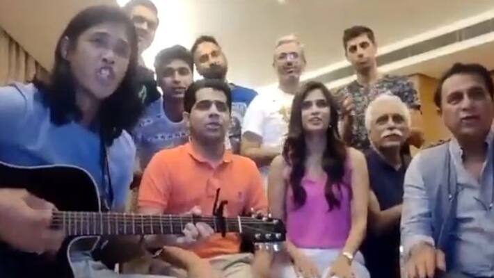 Somdev Devvaraman, Sunil Gavaskar And Ashish Nehra Dedicate A Song To Gold Medalist Neeraj Chopra Somdev Devvaraman, Sunil Gavaskar And Ashish Nehra Dedicate A Song To Gold Medalist Neeraj Chopra