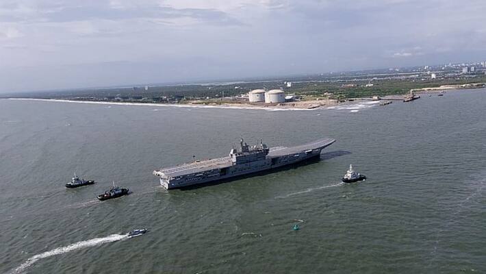 Vikrant completes maiden sea trials successfully, back in Kochi harbour-VPN Vikrant completes maiden sea trials successfully, back in Kochi harbour-VPN