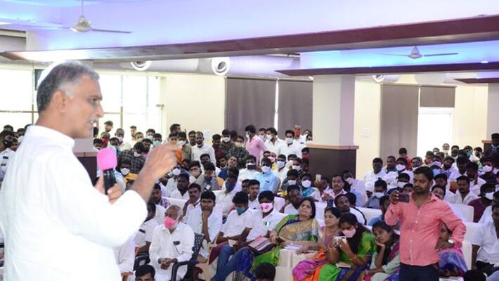 minister harish rao counter to bjp leader etela rajender ksp minister harish rao counter to bjp leader etela rajender ksp
