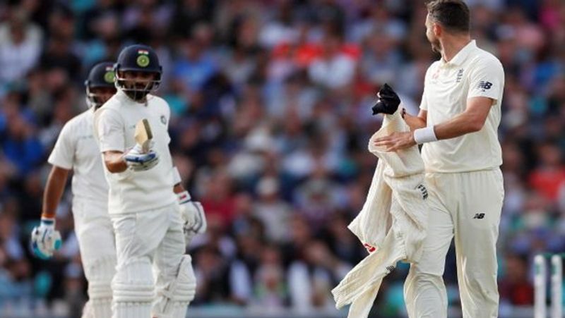 words exchange between James Anderson and Virat Kohli, Stump mic audio goes viral