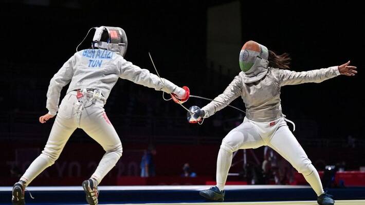 Commonwealth Fencing Championships 2022...Bhavani Devi wins gold Commonwealth Fencing Championships 2022...Bhavani Devi wins gold