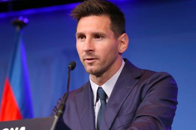 Lionel Messi PSG Presentation today