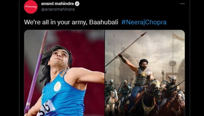 How is Neeraj Chopra connected to Prabhas? Here's what Anand Mahindra has to say RCB