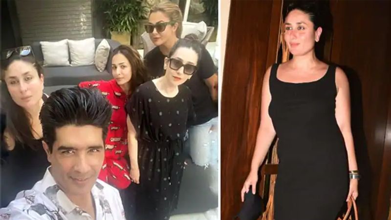 Kareena Kapoor party with sister Karisma Kapoor, Amrita Arora, Shahrukh Khan and Gauri Khan
