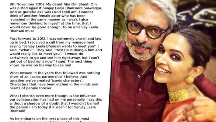 Amid Deepika Padukone's pay parity news, actress celebrates Sanjay Leela Bhansali's 25 years in the industry-SYT Amid Deepika Padukone's pay parity news, actress celebrates Sanjay Leela Bhansali's 25 years in the industry-SYT
