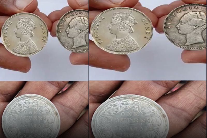 Silver treasure in Sindh 280 year old coin picker race in Shivpuri pod