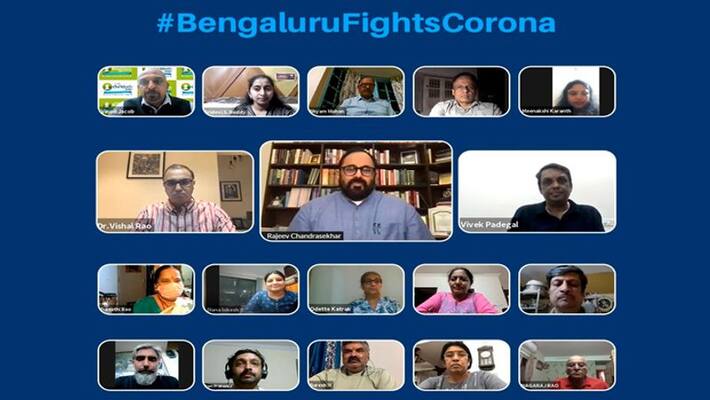 Rajeev Chandrashekhar spoke to the RWAs & citizen of Bengaluru at Namma Bengaluru foundation webinar to prevent corona 3rd wave Rajeev Chandrashekhar spoke to the RWAs & citizen of Bengaluru at Namma Bengaluru foundation webinar to prevent corona 3rd wave