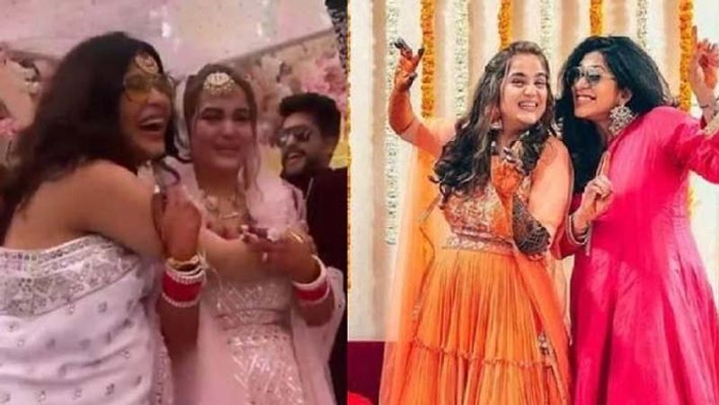 pregnant kishwer merchant got romantic with husband Suyyash Rai at friends wedding