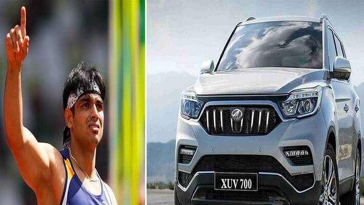 Anand Mahindra will give XUV700 for Neeraj Chopra Anand Mahindra will give XUV700 for Neeraj Chopra
