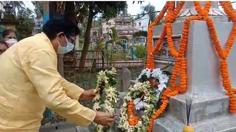Shuvendu Soumen face off on Quit India Movement day in Tamluk bmm